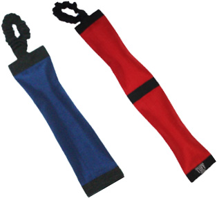 Tuff Dog Firehose Tug with Inner Tennis Balls